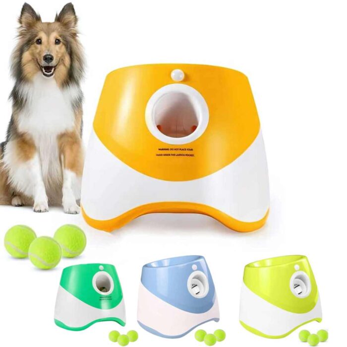 Interactive Automatic Dog Tennis Ball Launcher