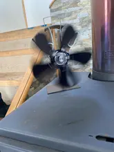 EcoHeat™ Stove Fan - 4 Blades & Heat-Powered photo review