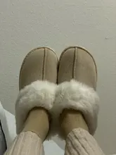 CozyStep™ Women's Faux Fur Sheepskin Slippers photo review